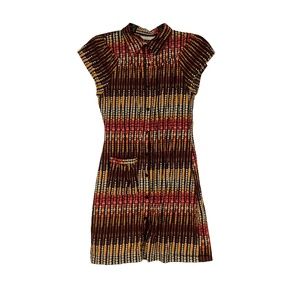 Retro Seventies Style Poet Dress
